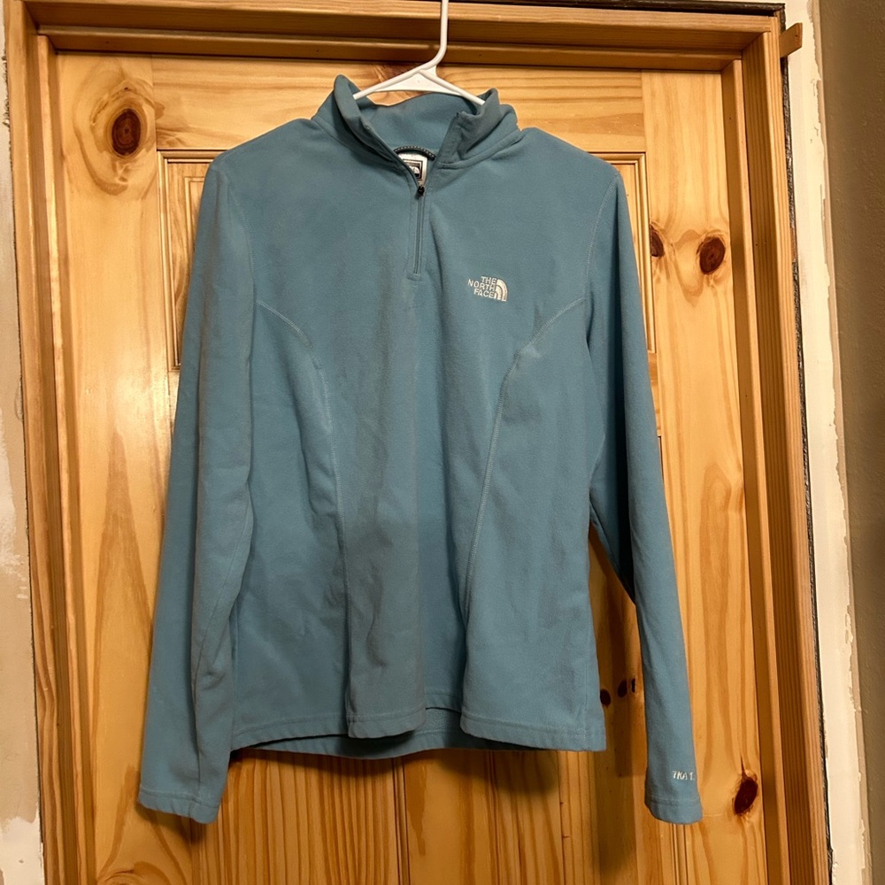 The North Face Light Blue Fleece Jacket